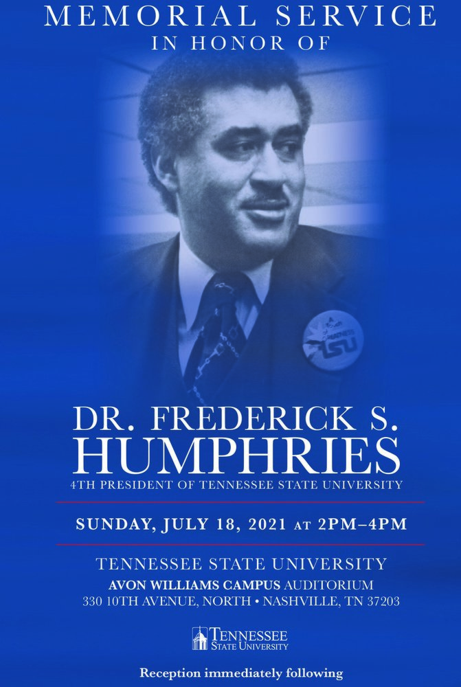 Dr. Frederick Humphries, Sr